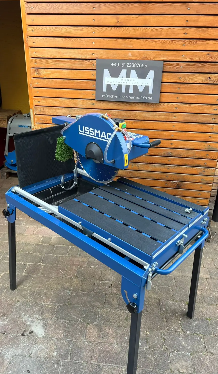 Steintrennmaschine von Münch- Maschinenverleih